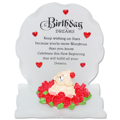 "Birthday Message Stand -116-001 - Click here to View more details about this Product